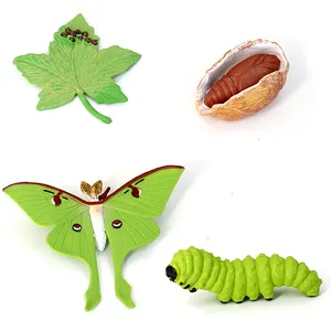 PVC realistische Insekten welt Puzzle Bildung Tiermodell Spielzeug Simulierte Schmetterlings motte Fliegendes Insekten spielzeug Nettes Schmetterlings spielzeug