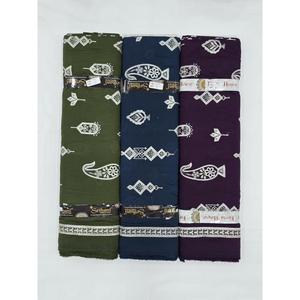 Seda romana con trabajo de Cachemira Fabricante Suministrado Tela de algodón Kurti 58 Ancho Liso Vestido a granel Materia prima Satén para boda - Product Image 4