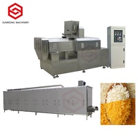 Machine automatique de traitement de chapelure de crevettes et de poulet frits Panko, état neuf