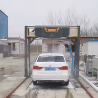 Lavado de Autos Automático de Brazo Único Eléctrico Risense, de Alta Presión, Sostenible, para Negocios de Cuidado Automotriz, Bajo Consumo de Energía, Sin Contacto