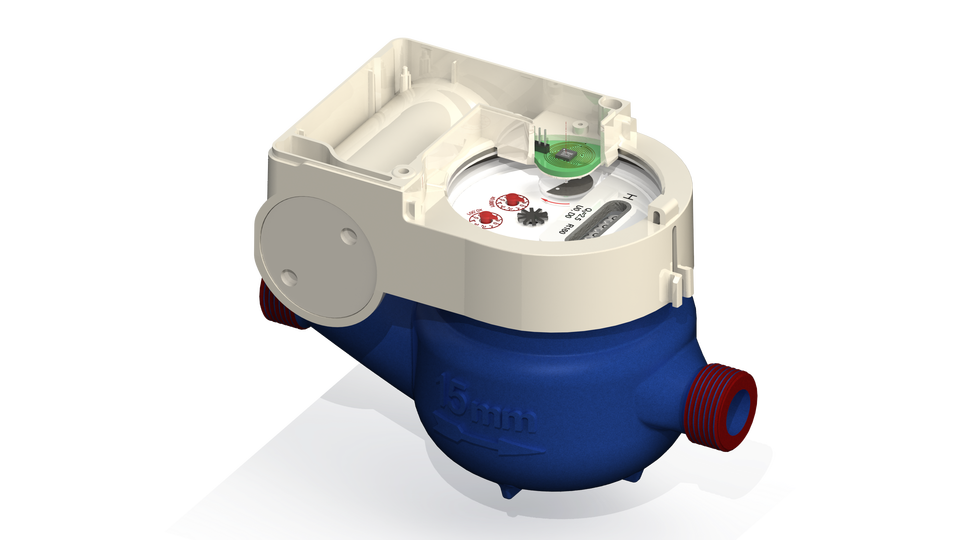 Water/Gas Meter Reading, AMI AMR,WF8002, Inductive Sensor for Water ...