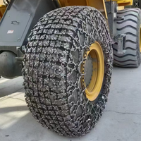 Cadena de Protección para Neumáticos Todoterreno para Tractor, Cargador, Retroexcavadora y Motoniveladora