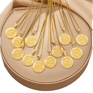 Hot Bán Nhỏ Gọn Sáng Tạo Chòm Sao Vòng Cổ Sang Trọng Thông Tư Thép Không Gỉ Đồ Trang Sức Hình Học Mô Hình Hợp Thời Trang Tinh Tế - Product Image 1