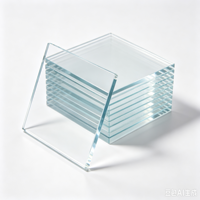 Vente en gros d'usine, plaque acrylique transparente coulée, 2 mm 30 mm, découpe laser personnalisée pour la publicité, l'affichage, la décoration