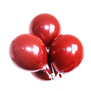 Globos de <span class=keywords><strong>Granada</strong></span> roja de una sola capa de 10 pulgadas, decoraciones románticas para bodas y celebraciones de cumpleaños, globos de fiesta al por mayor - Product Image 5