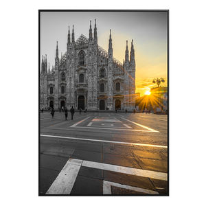 Bâtiment moderne paysage mur Art photos <span class=keywords><strong>Paris</strong></span> tour Eiffel affiche pour salon <span class=keywords><strong>cristal</strong></span> porcelaine peinture décorative - Product Image 4