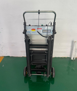 프리미엄 400KG 1200W 전기 휠 크롤러 계단 등반 기계 스틸 플랫폼 리프트 핸드 카트 트롤리 - Product Image 3