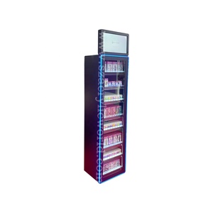 Présentoir de sol métallique multi-niveaux pour snus – Vitrine de tabac en gros pour magasins de détail et boutiques de tabac - Product Image 5