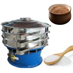 Circular Vibrating screen sieving Machine Industrial Vibro Sieve/Vibration Sifter 500 Mesh For Medicine Herb Coffee Bean Powder