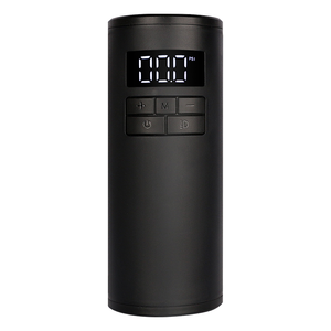 リッチテック コードレス充電式ミニ電動エアポンプ タイヤインフレータ デジタル圧力計 LEDライト プラスチック製 CE認証済み - Product Image 1