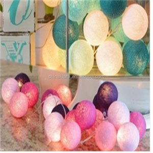 1M 2 M bola de algodón de hadas de Navidad de luz <span class=keywords><strong>Led</strong></span> Cadena de luz - Product Image 4