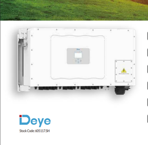 อินเวอร์เตอร์พลังงานแสงอาทิตย์ Deye 125KW สามเฟส 400V 50/60Hz มีสินค้าในสต็อกยุโรป - Product Image 2