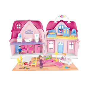 Ensemble <span class=keywords><strong>de</strong></span> meubles <span class=keywords><strong>de</strong></span> <span class=keywords><strong>maison</strong></span> <span class=keywords><strong>de</strong></span> poupée en plastique pour filles, jouet <span class=keywords><strong>de</strong></span> bricolage pour filles, jeu <span class=keywords><strong>de</strong></span> simulation, <span class=keywords><strong>maison</strong></span> <span class=keywords><strong>de</strong></span> poupée miniature en plastique pour filles et enfants - Product Image 1