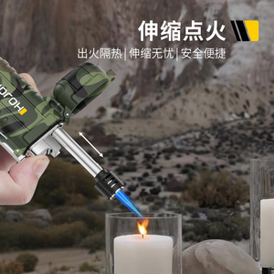 Encendedor Retráctil Impermeable para Exteriores, Resistente al Viento, Fuego Directo, Portátil para Camping - Product Image 4