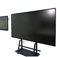 Pizarra Inteligente Portátil AOOWHAO4K con Soporte, Pantalla Interactiva para Aulas, Salas de Reuniones, Educación Escolar y Trabajo Híbrido
