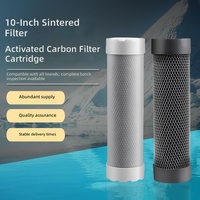 Elemento Filtrante de Agua de Carbón Activado de Cáscara de Coco CTO de Alta Gama de 10 Pulgadas, Tipo Inserto, para Filtro de Agua Doméstico de Entrada con Eliminación de Cloro