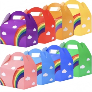 Cajas de Embalaje de Alimentos Ecológicas para Regalos de Navidad, Cajas Plegables para Pasteles, Macarons, Pan, Galletas, Dulces, Caramelos y Tartas - Product Image 1