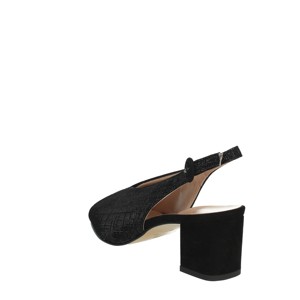 E23700C sandali con cinturino alla caviglia in oro con tacco alla moda Open Toe da festa di nozze scarpe stringate con zeppa per matrimoni estivi - Product Image 2