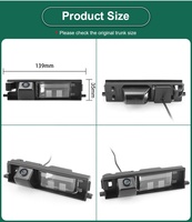GreenYi 170 grados AHD 1920x1080P cámara de visión trasera de vehículo especial para Toyota RAV4 2012 2011 2010 2009 2008 2007 2006 Coche