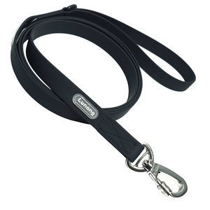 Lunong Waterproof PVC Dog <b>Leash</b> with Locking Clasp Heavy Duty Corrosion Resistant <b>Pet</b> Training Lead for Large Dogs - Product Image 1