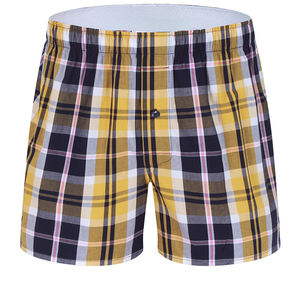 Boxer da <span class=keywords><strong>uomo</strong></span> in cotone 100% traspirante comodi <span class=keywords><strong>slip</strong></span> classici a metà altezza con Logo in vita Plus XXL formato stampa semplice - Product Image 5