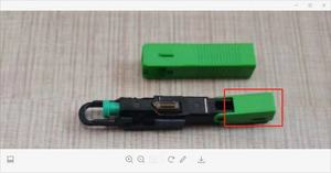 FTTH FTTx telekomunikasi SC APC Singlemode Simplex konektor cepat serat optik - Product Image 5