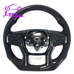 Pour Chevrolet <span class=keywords><strong>Silverado</strong></span> Suburban Tahoe 2019-2024 Design de Style de course volant en Fiber de carbone personnalisé - Product Image 1