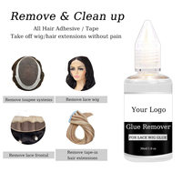 Dissolvant de colle pour cheveux 30ml Dissolvant de colle pour perruque de dentelle pour dissolvant d'extension de cheveux pour ruban adhésif