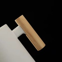 Grande tasse à café en céramique avec couvercle, cuillère, poignée en bois à motif de dessin animé, pour le bureau, pour couple, logo personnalisable, cadeaux d'anniversaire