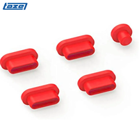 TAZE Bouchon anti-poussière en caoutchouc silicone pour Mini DisplayPort (Mini DP) CEI108
