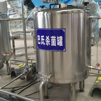 Pasteurisateur de lait commercial 500L à bas prix