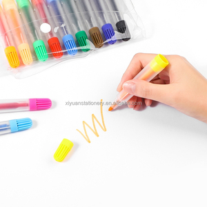 Không Mùi mini màu nước sơn Set 12 các loại màu sắc nghệ thuật đánh dấu cho trẻ em - Product Image 6