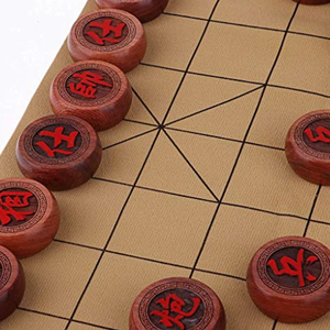 Fiesta <span class=keywords><strong>Xiangqi</strong></span> tablero portátil Go juego tablero de ajedrez Vintage chino ajedrez Go PU tablero de cuero para juego de ajedrez asiático - Product Image 6