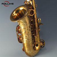 Professional Bare Copper Brass Body RSA-X7 Alto Baritone Saxophone
