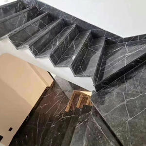 Mármol Gris Wyndham Moderno, Piedra Natural Pulida, Losas, Encimeras, Cubiertas de Baño, Baldosas para Piso, Mesa, Hotel, Villa, Grosor Personalizado - Product Image 3