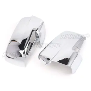 Carcasas de Repuesto para Espejos Retrovisores de Dodge Ram 1500 2009-2018, Color Cromo Plateado, para Modelos 2500, 3500, 4500, 5500 - Product Image 2