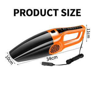 Aspirateur de voiture portatif ABS à piles avec chargeur allume-cigare, design compact pour souffleur de voiture - Product Image 6