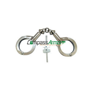 Vente chaude Double système de verrouillage en acier au carbone menottes sécurisées pour les soins personnels - Product Image 2