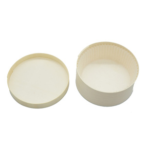 Empaques Para Queso Eco Friendly Custom Gift Food Packaging Poplar Round Wood Sausage Salad Cheese Camembert Box with Lid