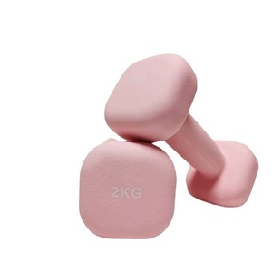 Équipement d'entraînement robuste, paire d'haltères de 2 kg en fonte massif, haltères à tête carrée, haltères en fer pur pour enfants - Product Image 5