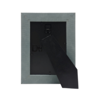 Cadre photo élégant en bois avec impression UV pour bureau – Support de table décoratif texturé pour la maison et le bureau, qualité supérieure