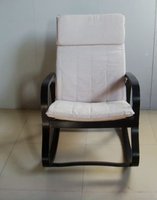 Nouveau style K/D chaise à bascule en bois courbé panneau de loisirs Style en bois pour meubles de maison pour salon