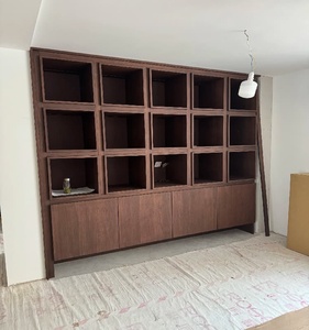 Mobili da <span class=keywords><strong>Cucina</strong></span> in Legno Massello Stile Moderno Cinese e Americano Design Modulare Pronto per l'Assemblaggio - Direttamente dalla Fabbrica - Product Image 3