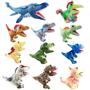 Pupazzo a Mano di Dinosauro Simulato Virale su TikTok, Spinosaurus e Triceratops in Peluche, Regalo per Bambini con Imbottitura in Cotone PP - Product Image 1