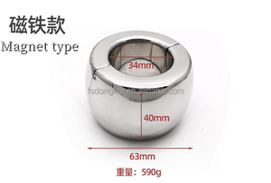 Vui Đồ Chơi Tình Dục Thép Không Gỉ Trọng Lượng Đào Tạo Khóa Tinh Trùng Vòng Nam Châm Hút Phong Cách Của Nam Giới Chậm Xuất Tinh - Product Image 6