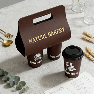 Professional <b>One</b>-Stop Customization Service for Café: <b>Cups</b> (With Lids), Sleeves, <b>Cup</b> Holders and Paper Bags - Product Image 5