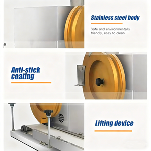30g-150g Automatic Dough <b>Ball</b> Cutting & Divider <b>Machine</b> with Motor Food Grade Stainless Steel for Steamed Buns and Bread Bakery - Product Image 3