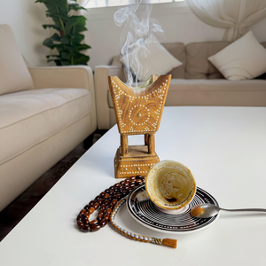Quemador de Incienso Bakoor Moderno y Elegante para el Hogar, Dormitorio, Habitación de Invitados, Sala de Estar, Restaurante, Bar - Product Image 1