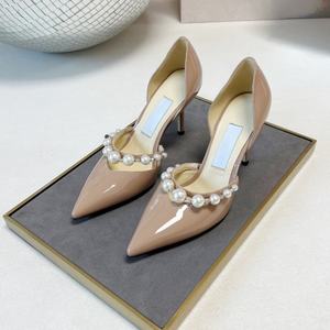 Zapatos de Tacón Alto de Diseño Italiano con Lazo de Cuero para Mujer, Diseño de Encaje, Transpirables, a la Moda, Elegantes y Refinados para Señoritas - Product Image 6