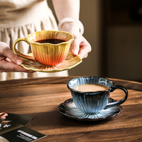 Ensemble de tasses à café en porcelaine classiques de haute qualité, coffret cadeau, cadeaux d'affaires créatifs pour le petit-déjeuner, le lait, le thé de l'après-midi